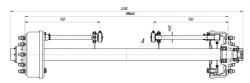 PTS-18.01.08.00.00.00.000 Axle assembly