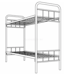Metal bunk bed
