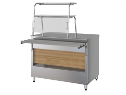 Neutral counter with shelf PNP11-01 (with front panel decoration)