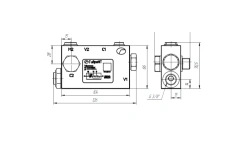 Hydraulic valve - hydraulic lock K1G35A038D3S