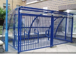 Lockable covered bicycle parking KPZ