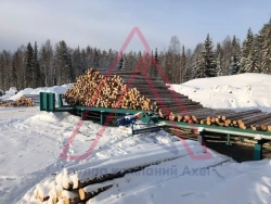 AKSEL wood feeding line