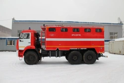 Fire hose truck AR-4 (43118), type 4344-D0, modification 4344A1, based on chassis of modifications 43118-A5, 43118-50, 43118-RR.