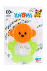 Monkey" teething rattle KNOPA 1/35