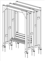 Swing bench, item 14006
