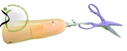 Working prosthetic hand, including partial and partial dislocation of the hand PR0-11