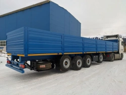 Four-axle semitrailer (without steering) 94554 using axles manufactured by LLC BPW-OT: wheel axles with brakes