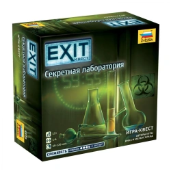 Board game "Exit. Secret Laboratory