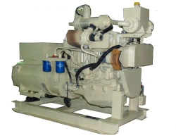 DG60R-2A-400 and its components. Ship diesel generator complying with the requirements of the Russian River Register.