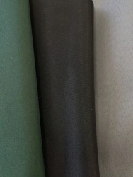 Smooth dyed polyester fabric with film acrylate coating ART.1414UIS