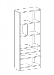 Shelving unit model ST 05