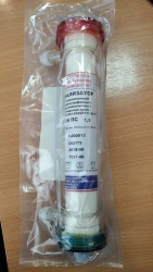 Dialyzer low-flow polysulfone dialyzer for extrarenal blood purification DN PS according to TU 9398-001-86698719-2011 in the fol