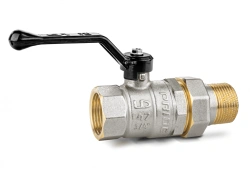 Brass ball valve LD Pride 47.20.V-GSh.R