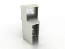 Reception desk, 401-002-3, 585x620x1160