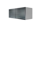 SHMP SKB-2S Double-leaf suspended medical cupboard with glass