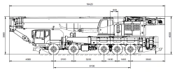 Self-propelled jib crane KS-84713-2 and its modifications