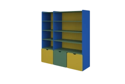 Shelving cupboard for toys and aids Dm1.1073