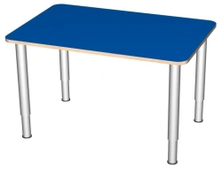 Rectangular table on legs article 1364