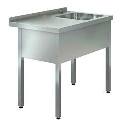 Bath with working surface VSRP-P2