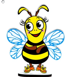 Playing aid Bee Buzzard (m)
