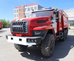 Fire tanker AC 6,0-40 (4320), on chassis Ural 4320-6951-70, 4320-6951-72, 4320-6951-74, 4320-6951-76