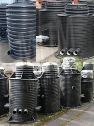 Manhole MPM-KKT polymeric for cable sewerage medium DN1000