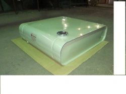 Fuel tank P211.569.000, volume 600 l. , Dimensions in mm.: 1035x245x2500