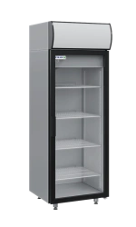 Refrigerated pharmaceutical cabinet of "POLAIR" trademark SHHF-0,7DS-N stainless steel.