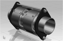 Bellows shear compensator (type L) of LSN design with nominal diameter from 15 mm to 5000 mm, with nominal pressure from 0