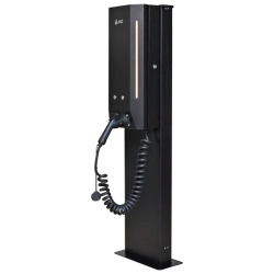 Charging station for electric transport model SZE-RA, with charging mode MODE-3