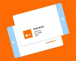 ISBC® smart card with integrated integrated chip iCode SLIX2
