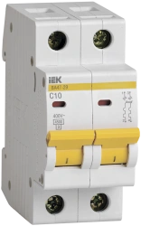 Circuit breaker series VA47-29 2P 10A