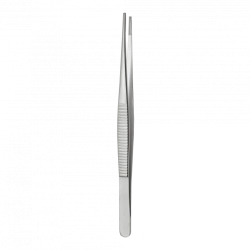 TP-03-249-20 Anatomical forceps with atraumatic cutting, straight, 200 mm