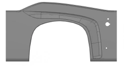 5299-401-5402505 Right front arch panel