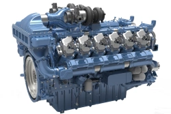 Industrial gas piston engine 12M33G10N0/5