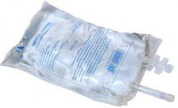 Sodium chloride, 0.9%, 500 ml.