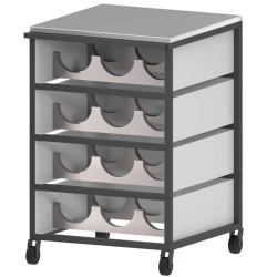 Trolley for TB series cylinders