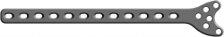 Musculoskeletal support plate with limited contact (6-16 holes.)length 84-324 mm (left, right).