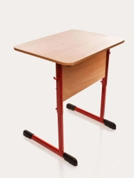 Pupil's table adjustable STOR2-4, STOR3-5, STOR4-6 (height group adjustment 2,3,4 / 3,4,5 / 4,5,6) single-seat flat