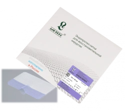 Endoprosthesis-mesh polymer endoprostheses for reconstructive surgery "Lintex", sterile according to TU 9393-005-56257679-2006 -