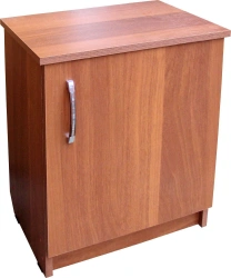 Bedside cabinet LDPE 380x460x670MM brown