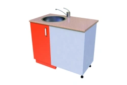 Kitchen table-bench KS-32 (straight sink for 1000)