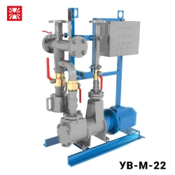 Vacuum pumping unit with macerating pumps "UV-M-22"