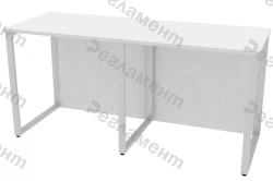 Demonstration desk-chair B2 900-4000x500-1200x650-1250mm(WxHxH)
