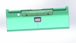 5299-403P-5702040-20 PUD assembly with middle door passenger flow sensor