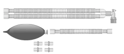 Respiratory devices for joint use with anaesthetic and resuscitation equipment, version: a
