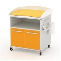 Medical changing table according to TU 32.50.30-030-69573749-2021, article number DM-2-106-45.K1.F5.