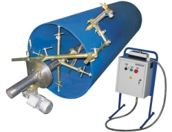 Portable machines for gas-oxygen cutting of pipes type GAKS-R (Trek, Krot)