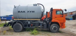 Vacuum tank truck MV 4671P3-40 on chassis Kamaz 53605-5N