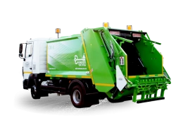 Garbage truck SM8-010 on the basis of chassis MAZ 438121, 4381C0
